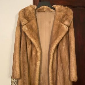 Custom above the knee Mink coat